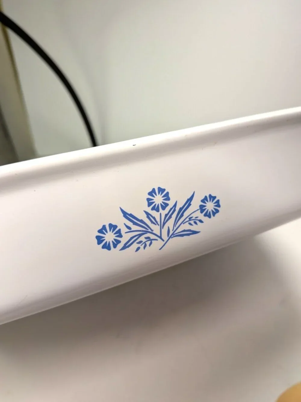 Vintage Corning Ware Cornflower Blue 2 3/4 QT Roasting Pan Baking Dish P-332